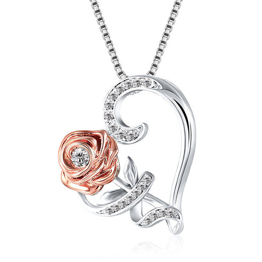 “ROSE” Zircon Necklace