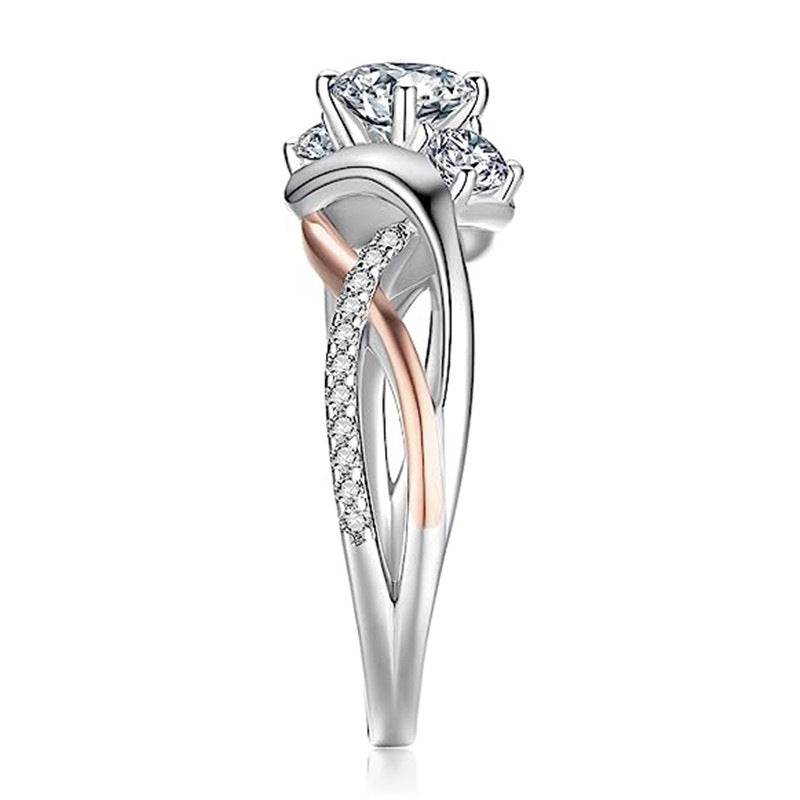 "BLOSSOM" Zircon ring